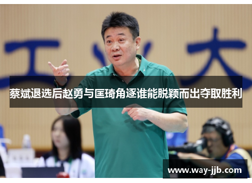 蔡斌退选后赵勇与匡琦角逐谁能脱颖而出夺取胜利