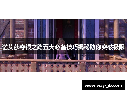 诺艾莎夺银之路五大必备技巧揭秘助你突破极限